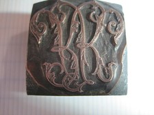 ANCIEN TAMPON MATRICE