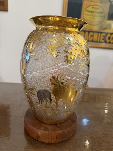 Vase givrée dégagé - vase,