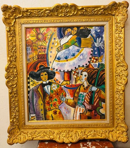 Tableau marc frenkel 10f - frenkel, 55x46