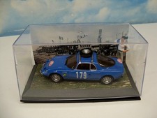 DIORAMA STYLE ROUTE BLEUE LA MATRA  RALLYE  boite vitrine 1/43