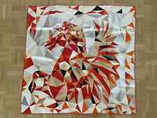Foulard Hermès intitulé Les facéties de Pégase / taille 90 / Rybaltchenko