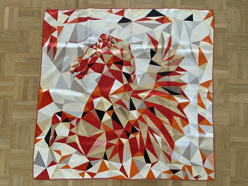Foulard hermès intitulé les - foulard,