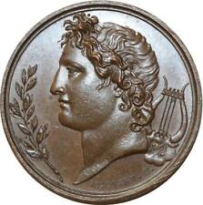 O5746 Rare Médaille Societé Philotechnique 1795 Andrieu Baron Desnoyers SPL