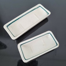 DINETTE Ancienne 2 Pieces de Toilette Lunéville XIXè Boîtes Poupée Antique Doll