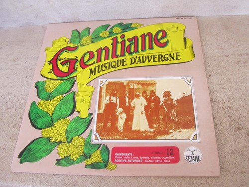 Vinyle 33t gentiane - ,