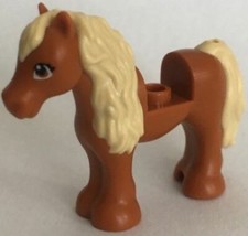 LEGO Friends Cheval Animal Minifigure Debout (Orange Foncé)