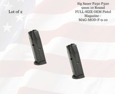 LOT of (2) Sig Sauer P250 P320