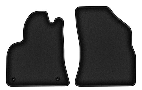 Tapis avant velours noirs
