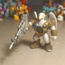 Vintage 1987 Hasbro Takara Battle Beasts Laser Figurine BLUE EAGLE Dragonautes 