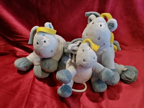 Doudou lot doudous âne victor - lot,