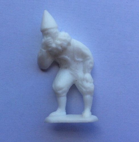 Figurine clown blanc série - blanc,