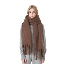 Echarpe Femme Marron Écharpe