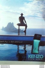 Publicite Cosmetique Kenzo pour Homme 1986