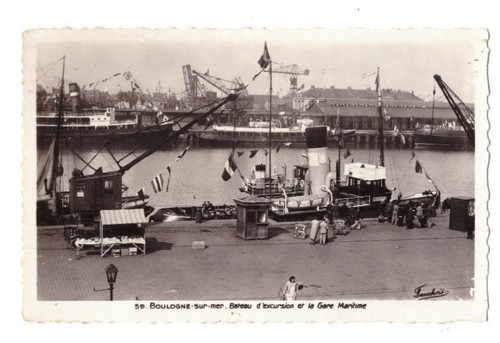 Boulogne sur mer bateau - (62),