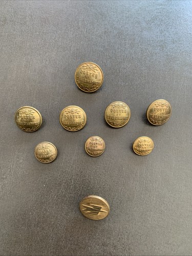 Lot boutons postes et - :, "postes