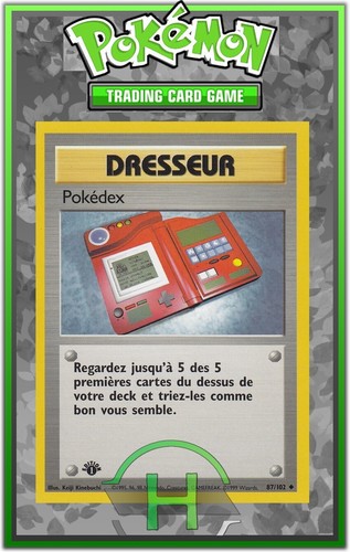 Pokédex 1ère édition set - 1ère,