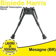 Bipied Télescopique Modèl Harris Noir Pour Sniper Ou Asg Dboys