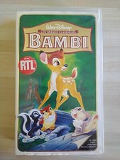 Cassette VHS Walt Disney Bambi