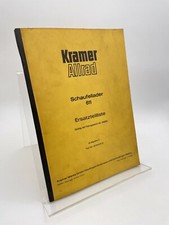 Kramer/611/Pelleteuses/ Liste