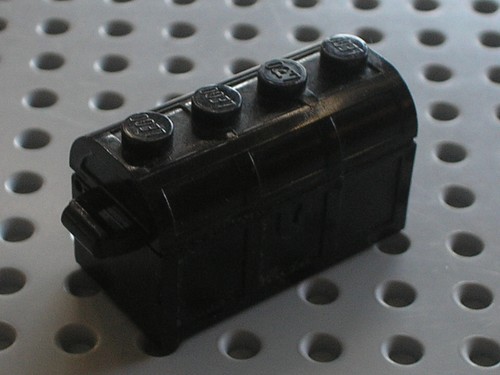 Coffre lego black container - coffre,