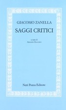 SAGGI CRITICI Zanella Giacomo