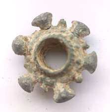 Monnaie Féodale - Fusaïole ou Rouelle à Cabochons