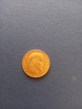 pièce 20 francs OR  1860 napoléon 3 