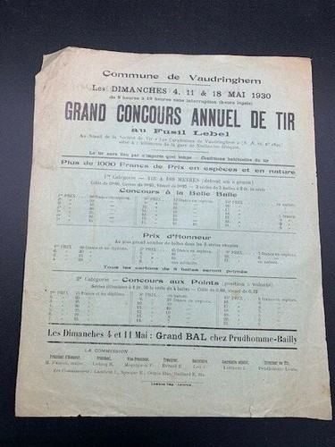 Invitation concours tir - concours,