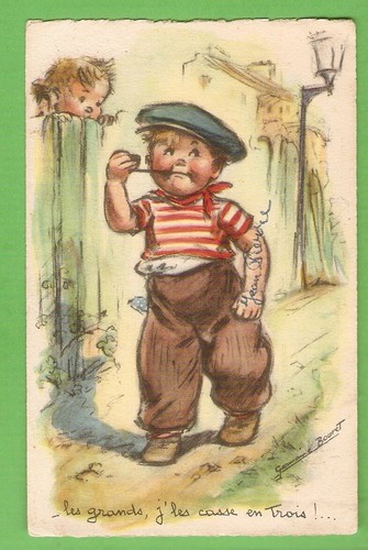 Germaine bouret carte postale - germaine,