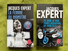 ¤ Lot 2 thrillers - Jacques EXPERT - FEMME DU MONSTRE/CE SOIR JE VAIS TUER...