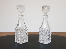 Paire de flacons huilier