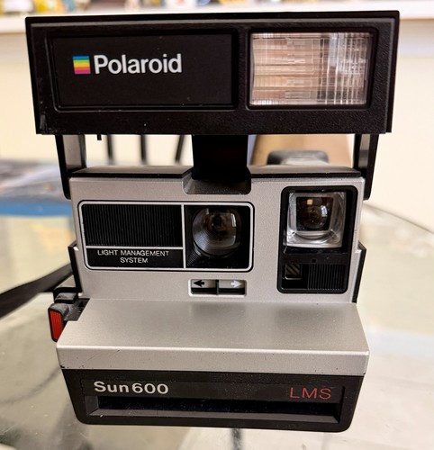 Vintage polaroid sun 600 lms - vintage,