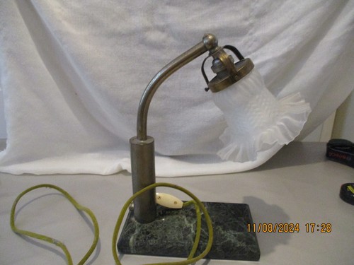 Ancienne lampe tulipe - , en