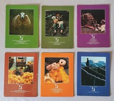 3 Suisses 1974 L’ART DU TRICOT tomes 1,2,3,4,5,6 Explications techniques +photos