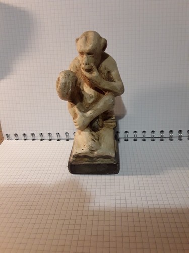 Statuette singe crane - statuette,