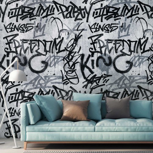 Papier peint urban grafitti - papier,