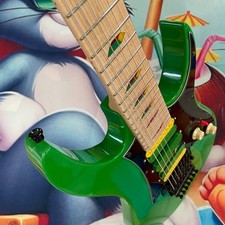 7 string Electric Guitar GREEN
