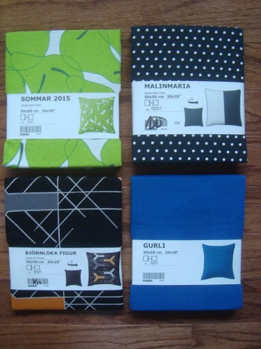 Ikea cushion covers - covers, 20"x20"