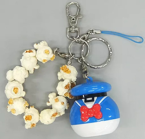 Porte clés seau pop - seau, pop-corn