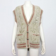 CHANEL Gilet en cachemire