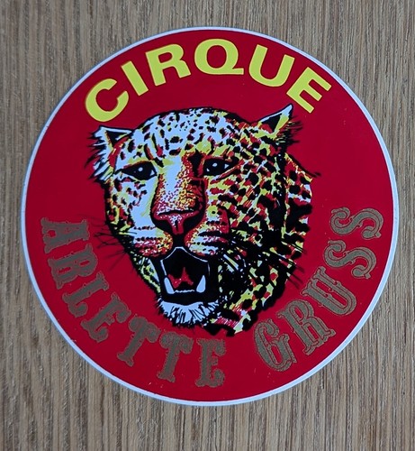 Autocollant cirque arlette - cirque,