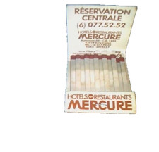 boite étui d'allumettes plein