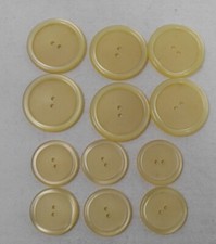 Lot de 12 Boutons anciens en