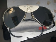 PAIRE DE LUNETTES DE SOLEIL POLARISEES VINTAGE SOLAR pour Glacier/Montagne 1970