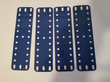 MECCANO LOT DE 4 PLAQUES en