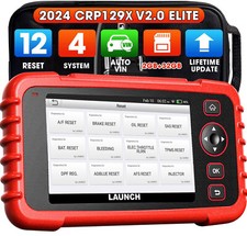 2025 Launch X431 CRP129X V2 Valise Diagnostic Auto OBD2 Scanner TPMS EPB SAS ABS