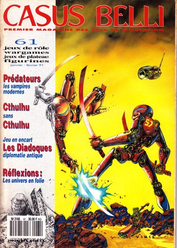 Jdr wargame revue - jdr, n°61