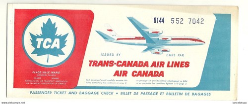 Billet avion air - billet, canada