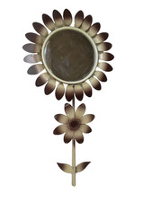 MIROIR FLEUR SOLEIL VINTAGE