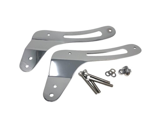 Support sissy bar chromés - support,